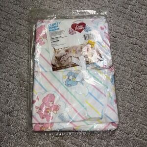 VTG 1983 Care Bears Diaper Stacker Hanging Nursery Organizer NIP Curity Kidcore
